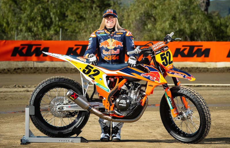 Shayna Texter Red Bull KTM 450