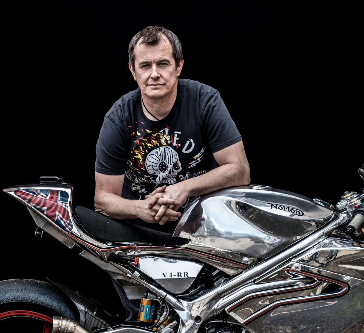 John McGuinness Norton V4-RR Motorcycle