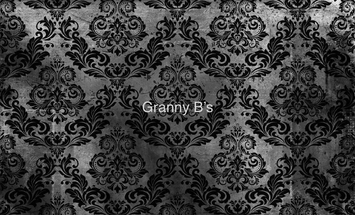 Damask Black' by Granny Chic Decoupage Tissue – Granny B's Old Fashioned  Paint