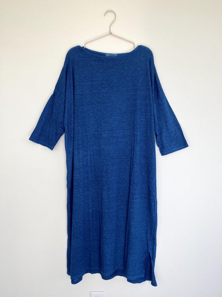 linen knit dress