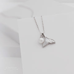 Ava Mermaid with Freshwater Pearl Necklace