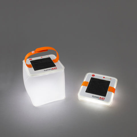 LuminAID foldable lightweight travel lantern