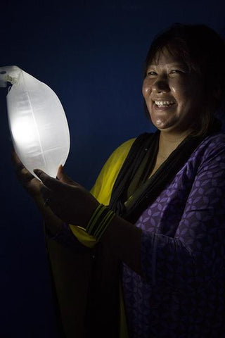 Nepal Woman Light LuminAID