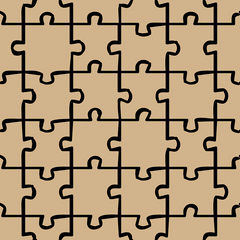 Puzzle tesselation