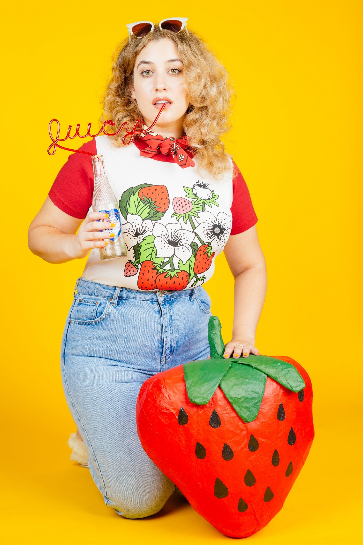 Sun and Strawberries. Emily Alben. Photos Sara Cath