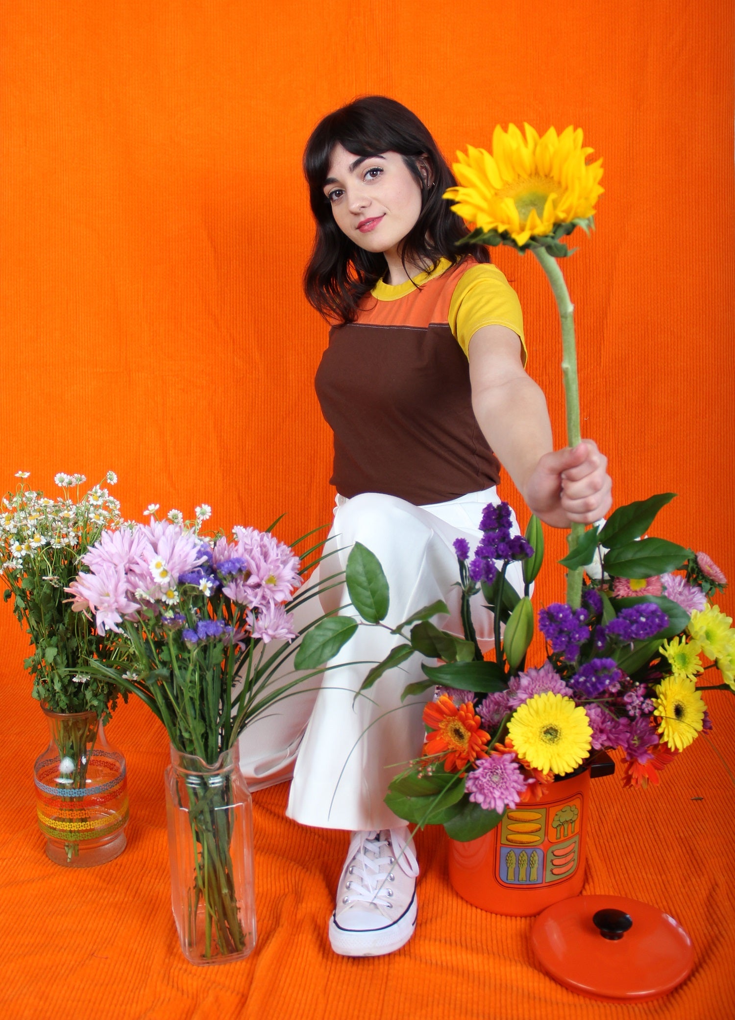 Gabrielle Decaro. Flower Power! Photos Lauren Lotz