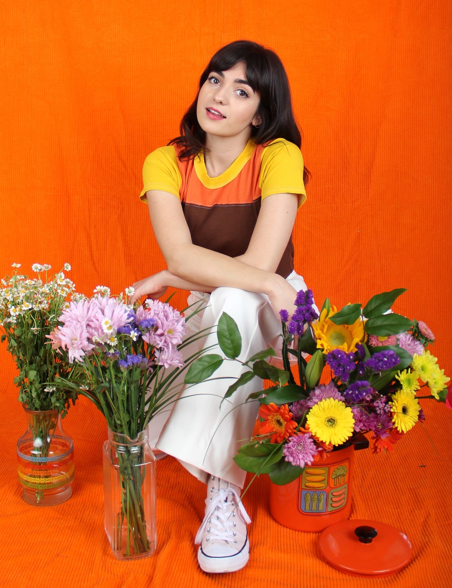 Gabrielle Decaro. Flower Power! Photos Lauren Lotz