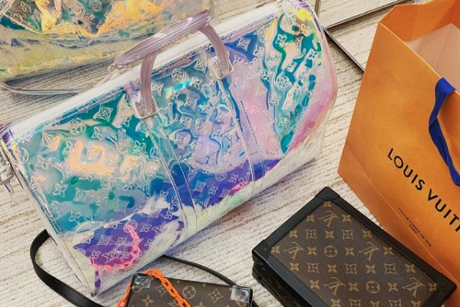 Virgil Abloh for Louis Vuitton Keepall Bandoulière 50 Prism