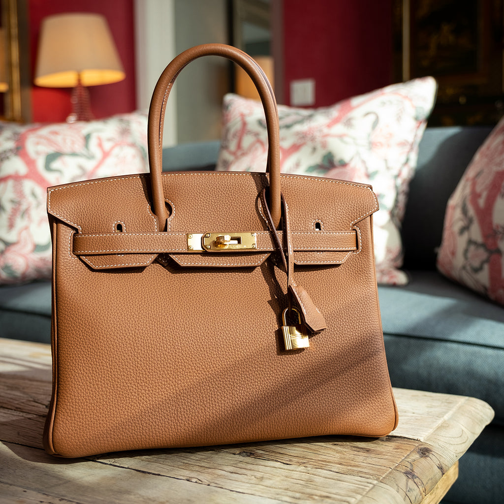 brown hermes birkin