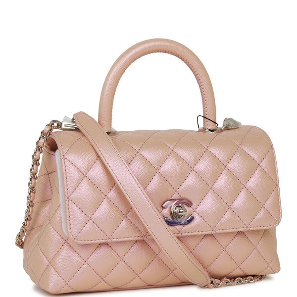 coco chanel pink bag