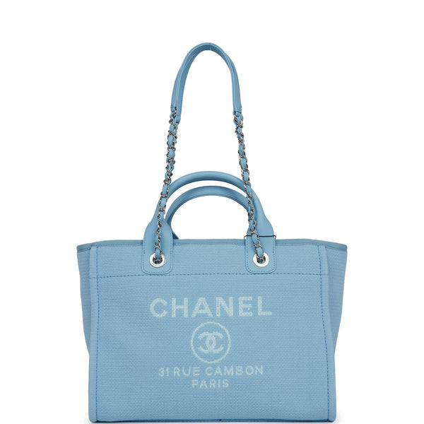 chanel 31 rue cambon paris bag blue