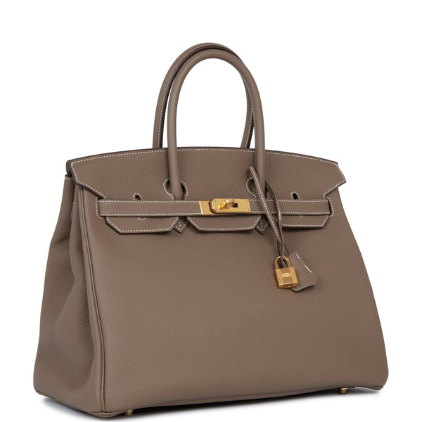 birkin etoupe gold hardware