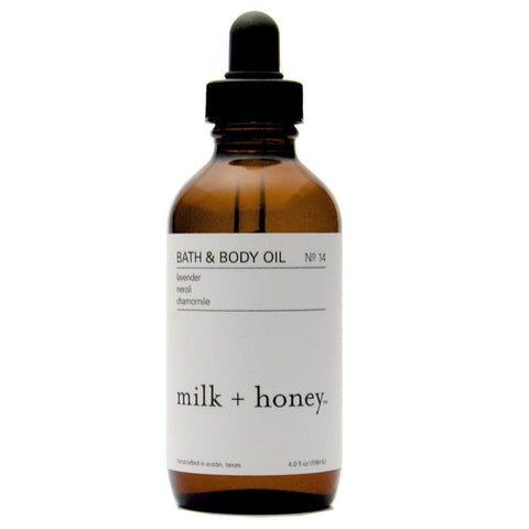 milk + honey bath body oil 14