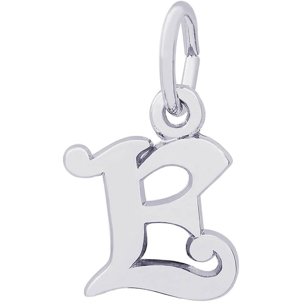 CURLY INITIAL E ACCENT - Rembrandt Charms