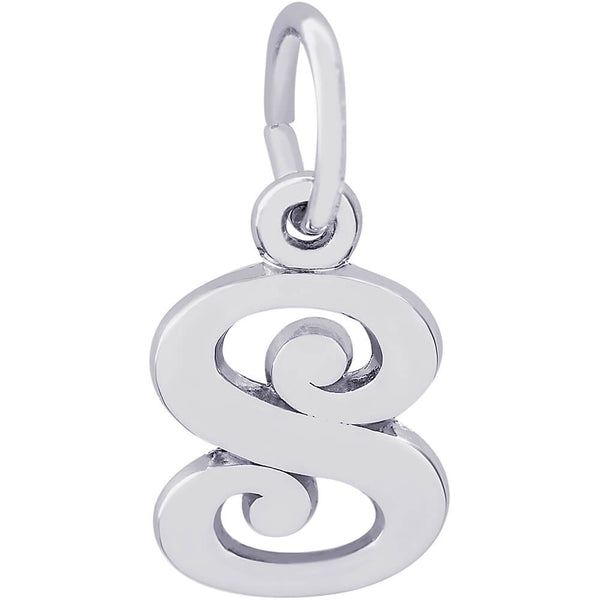 CURLY INITIAL S ACCENT - Rembrandt Charms