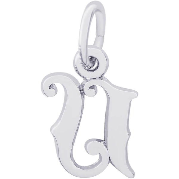 CURLY INITIAL U ACCENT - Rembrandt Charms