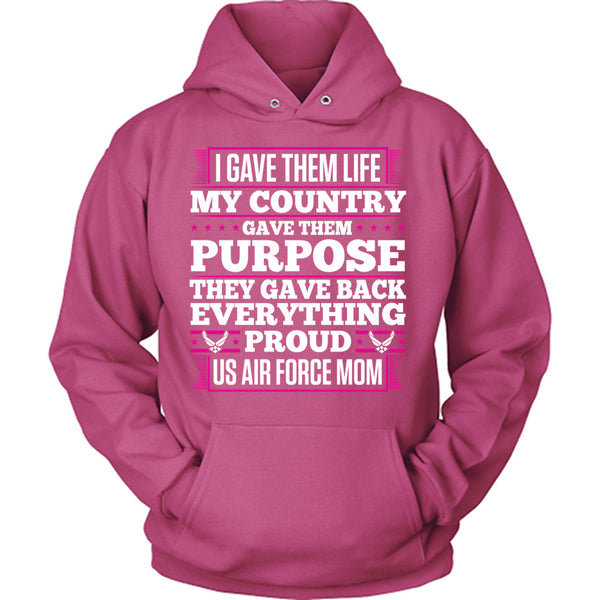 proud air force mom sweatshirt