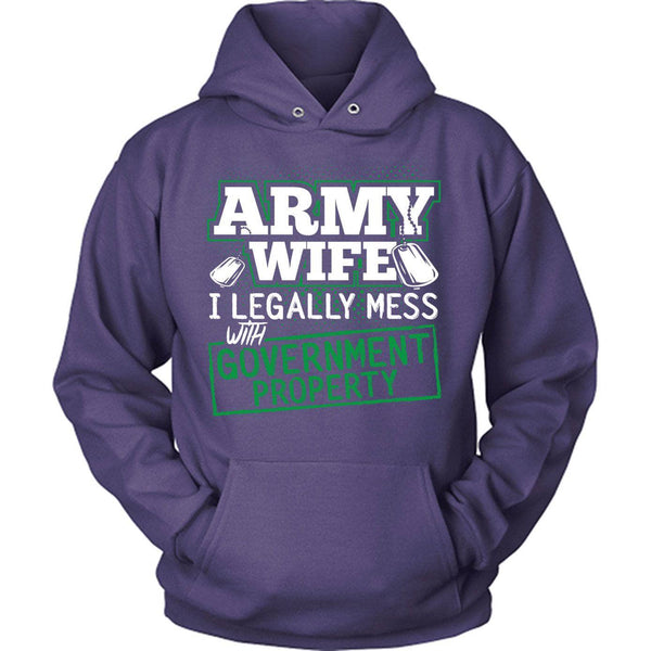 army wife hoodie