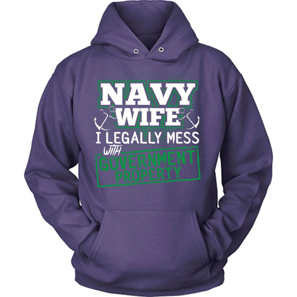 navy wife sweatshirt