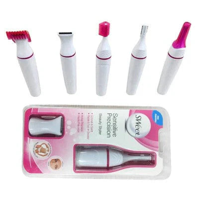 Epilator facial multifunctional 5 in 1