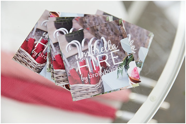 Brolly Bucket At Most Curious Wedding Fair