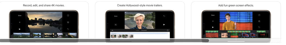 iMovie Free Video Editor for iPhones and iPads