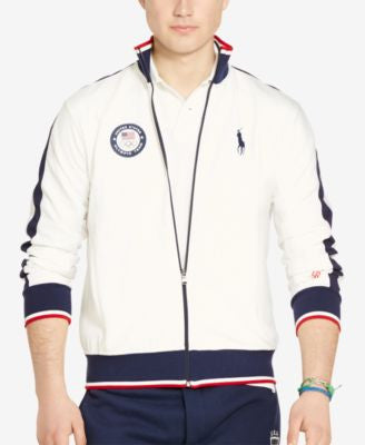 Polo Ralph Lauren Men's Double-Knit Track Jacket - Multi