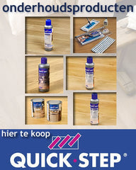 Quick Step vloeren onderhoud en plaatsing