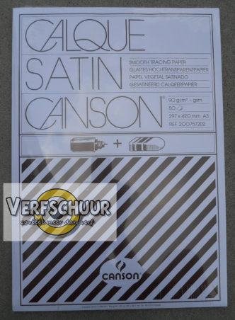 Canson online te koop. Canson calque satin papier 90g/m² a3 50st in Verfschuur.be