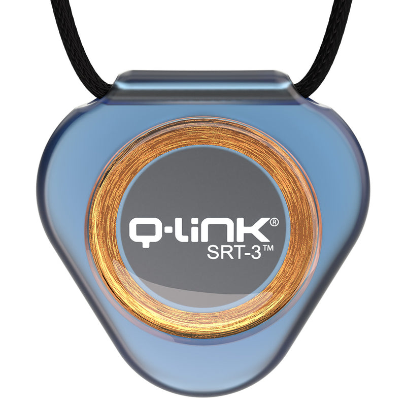 Q-Link Acrylic SRT-3 Pendant (Translucent Blue Quartz) - New!