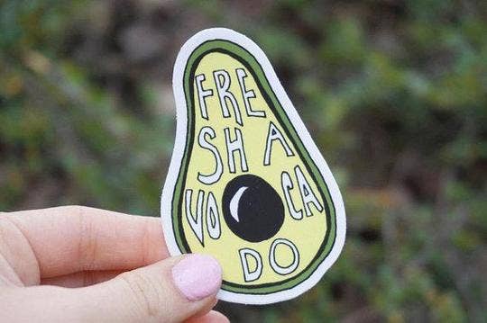 Big Moods - Fresh Avocado Sticker