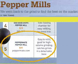 Rachel Ray's Best Pepper Mill Comparison
