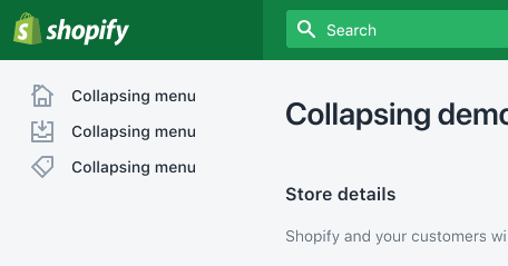 Responsive Design Collapsing
