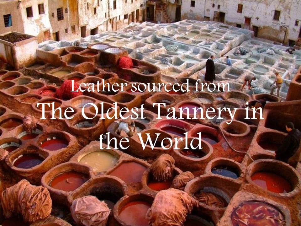 Fez Leather Tannery - Moroccan Corridor