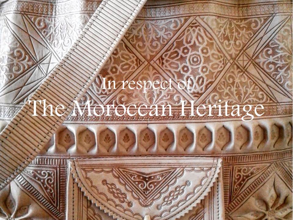 Moroccan Leather Bag - Moroccan Corridor