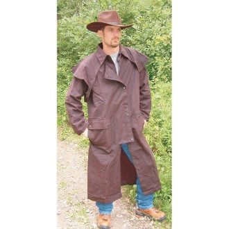 #VT0056 Oilskin jackets / Manteau en coton huilé 3/4