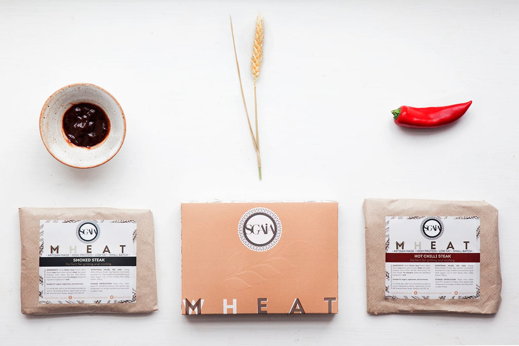 Mheat Vegan Meat Range at Roots Fruits and Flowers Glasgow