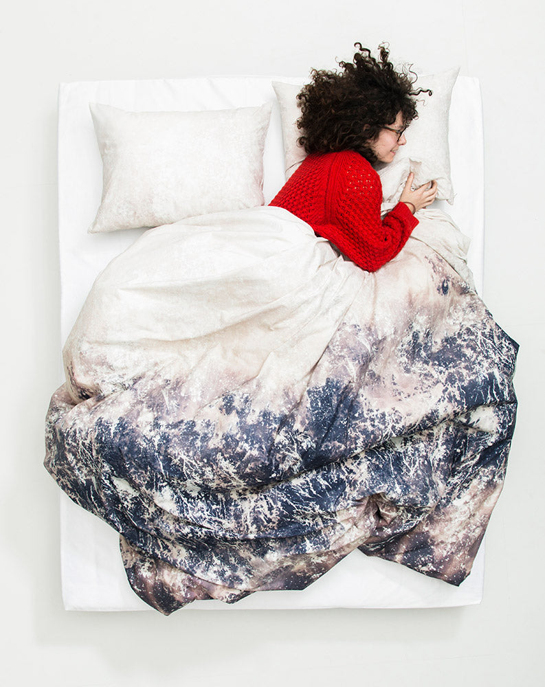 Schweizer Familie x ZigZagZurich - Stormclouds Bedding From Carmen Boog