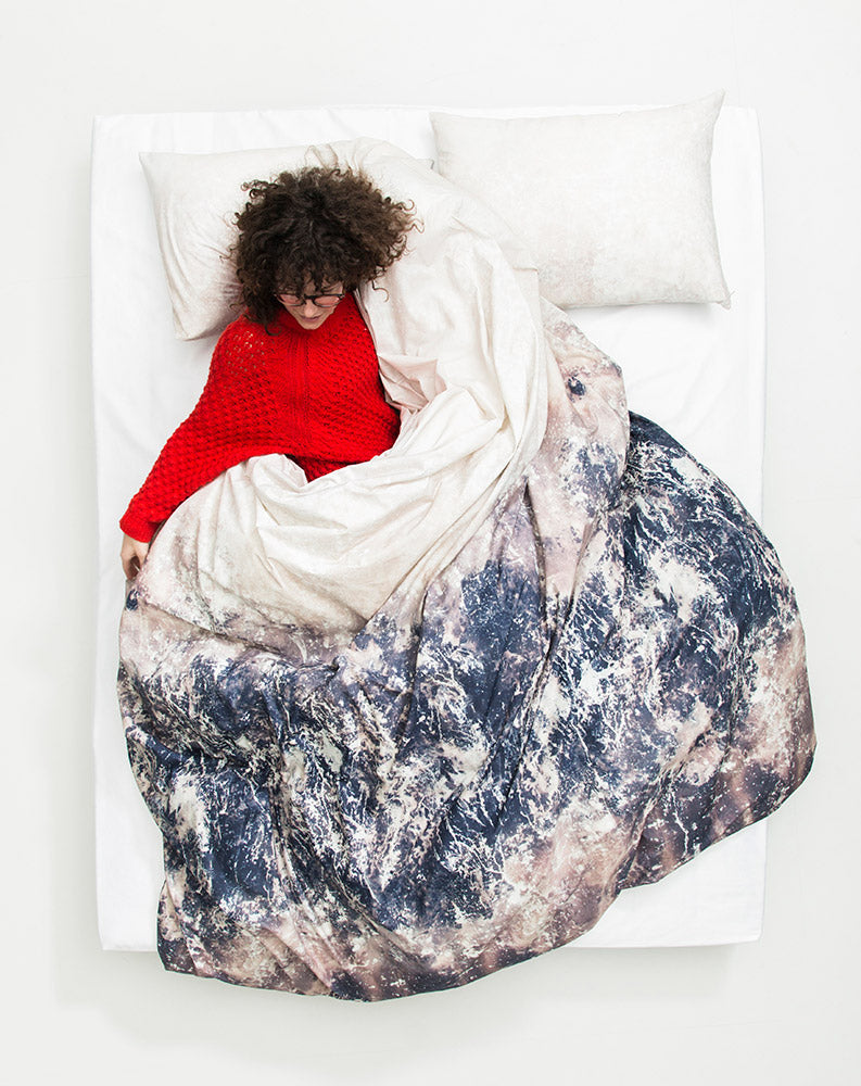 Schweizer Familie x ZigZagZurich - Stormclouds Bedding From Carmen Boog