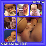 mimijumi breastfeeding baby bottle prevents colic BPA-free safest baby bottle