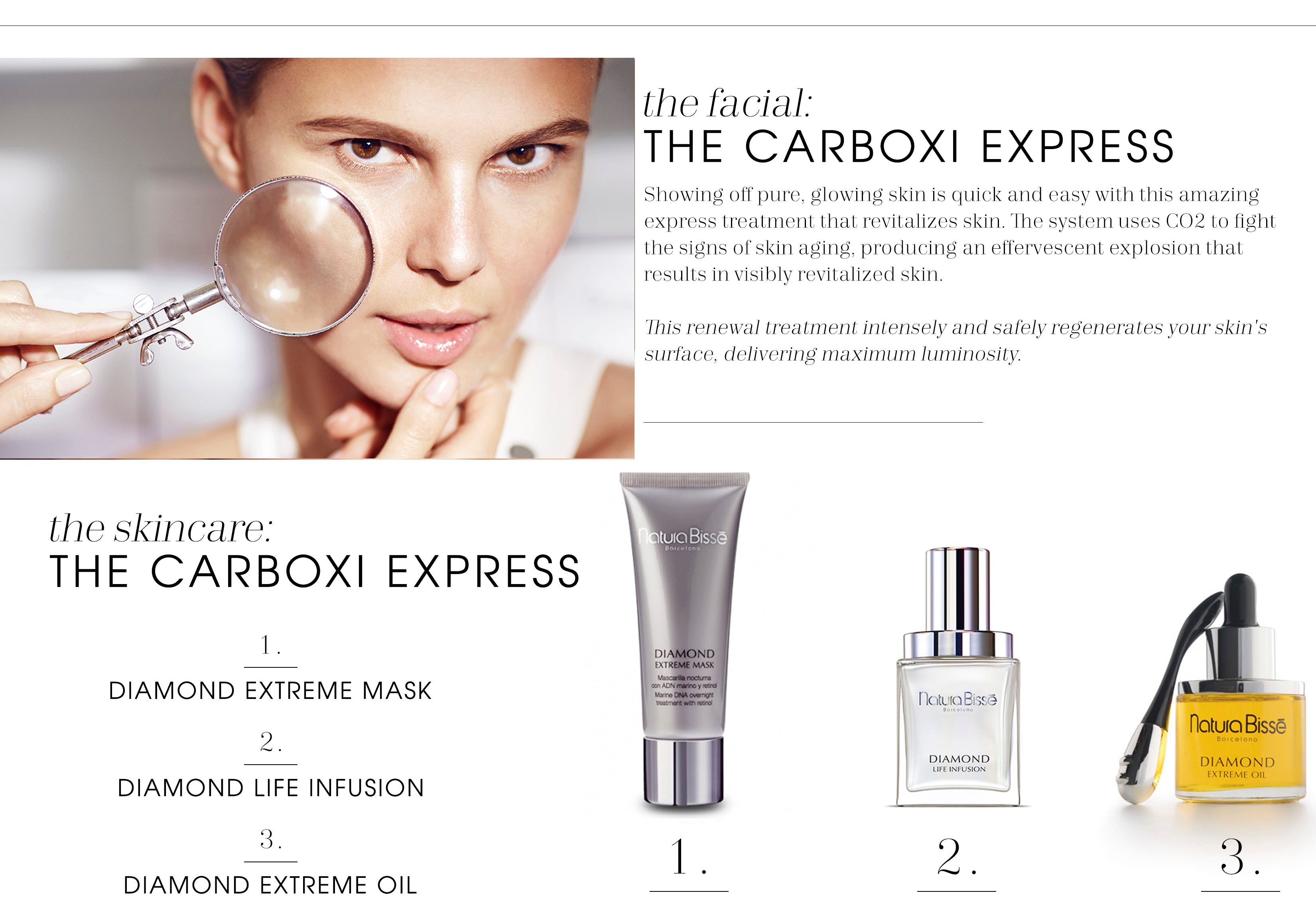 Natura Bisse Facial Carboxi Express