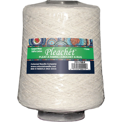 Pleachet Carpet Warp 1lb Cone