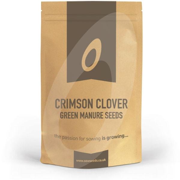 Pictorial Packet Mr Fothergills Green Manure Crimson Clover 51g Seeds