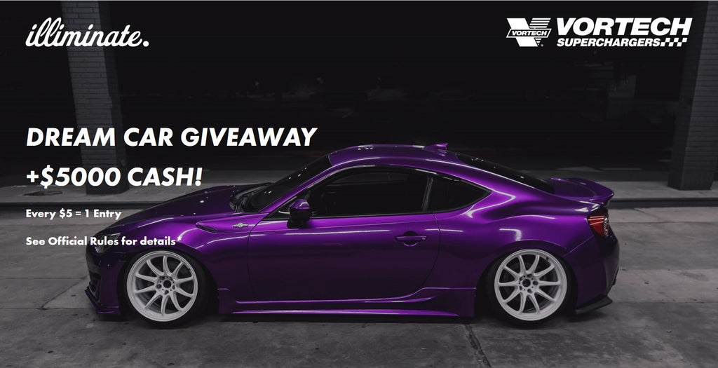 Your Chance To Win A Vortech Supercharged Subaru BRZ Thanks to ILLIMIN –  Vortech Superchargers
