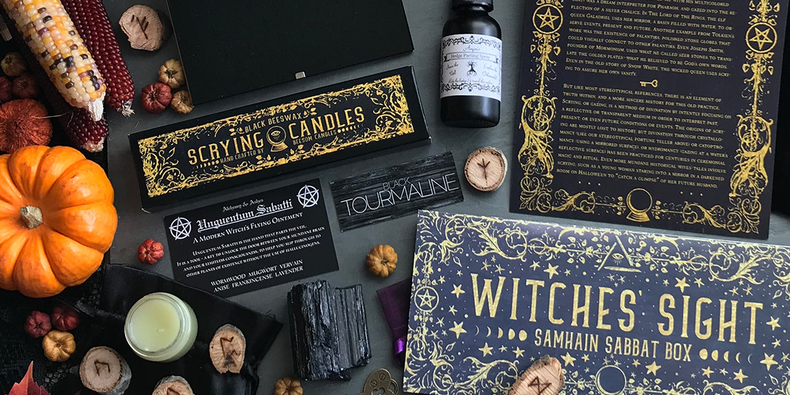 2018 Samhain Sabbat Box - Witches' Sight - Wiccan Subscription Box Pagan Subscription Box