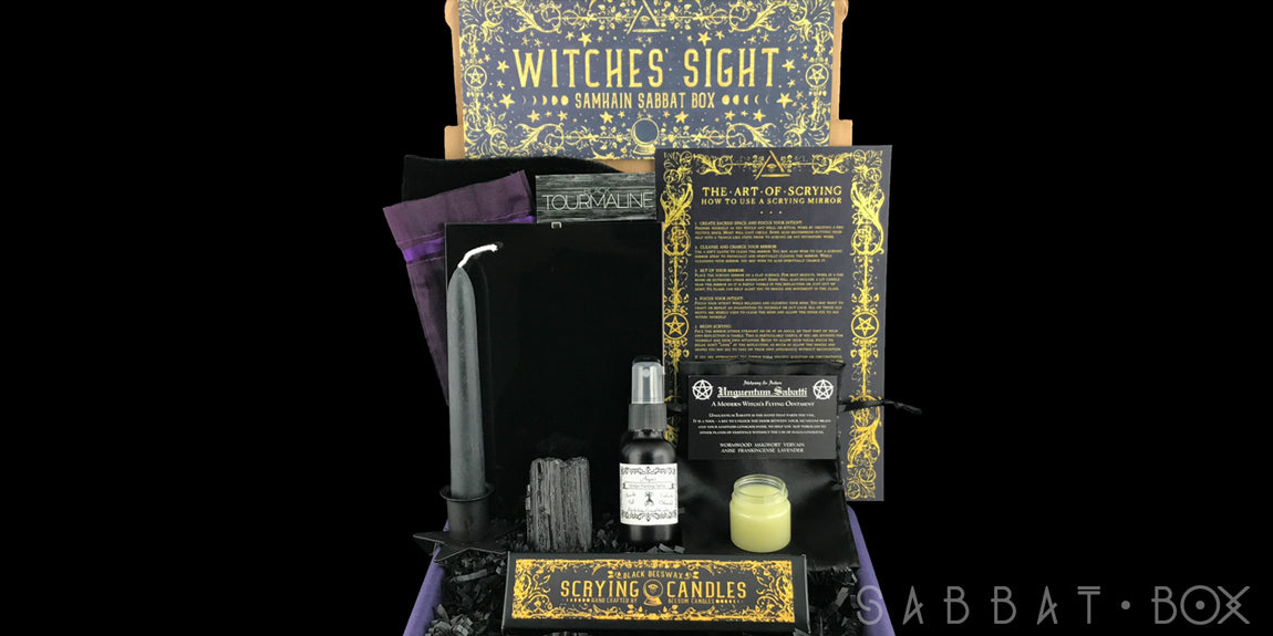 2018 Samhain Sabbat Box - Witches' Sight - Witch Subscription Box Wiccan Subscription Box Pagan Subscription Box