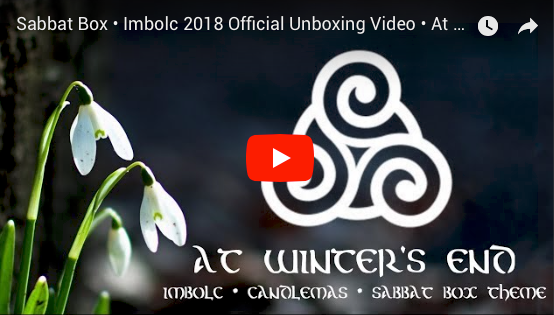 2018 Imbolc Sabbat Box Unboxing Video 