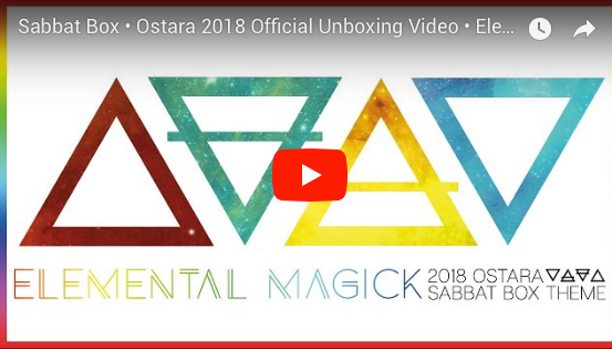 2018 Ostara Sabbat Box Unboxing Video For The Elemental Magick Sabbat Box
