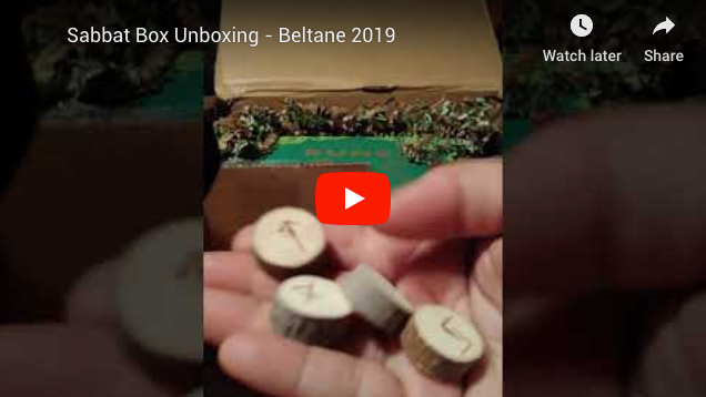 2019 Beltane Sabbat Box Super Sabbat Giveaway Winner