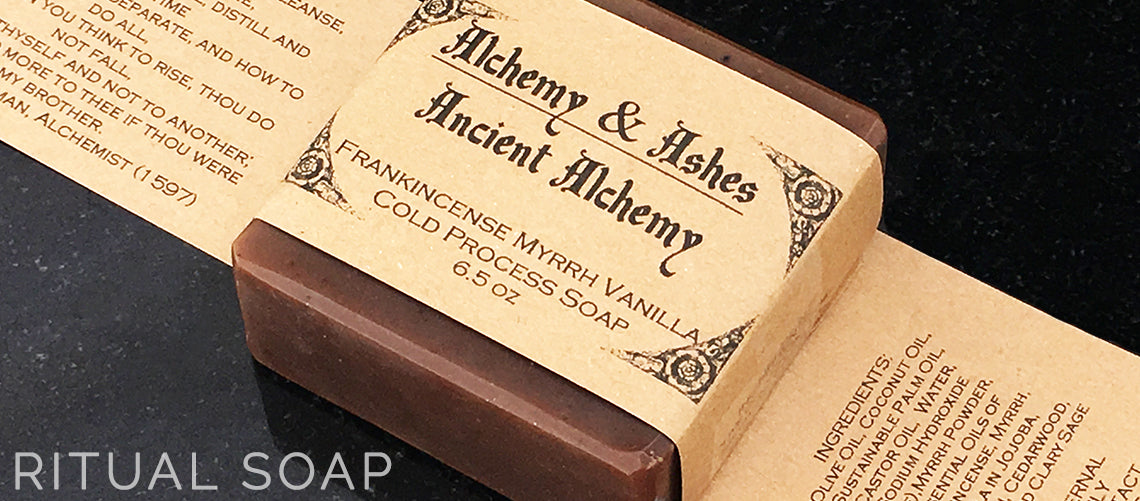 Ancient Alchemy Frankincense and Myrrh Handmade Ritual Soap